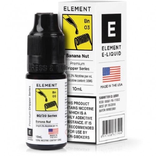 Banana Nut E Liquid - Dripper Series (10ml)