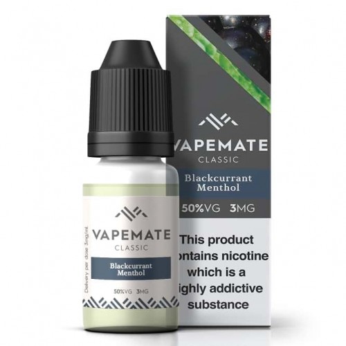 Blackcurrant Menthol E Liquid (10ml)