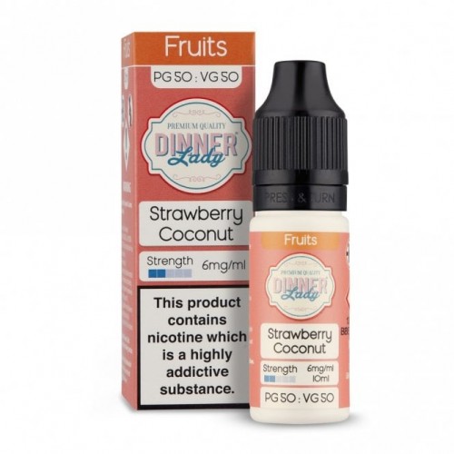 Strawberry Coconut E-Liquid - 50/50 Series (1...