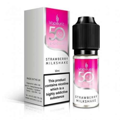 Strawberry Milkshake E Liquid - 50/50 Series ...