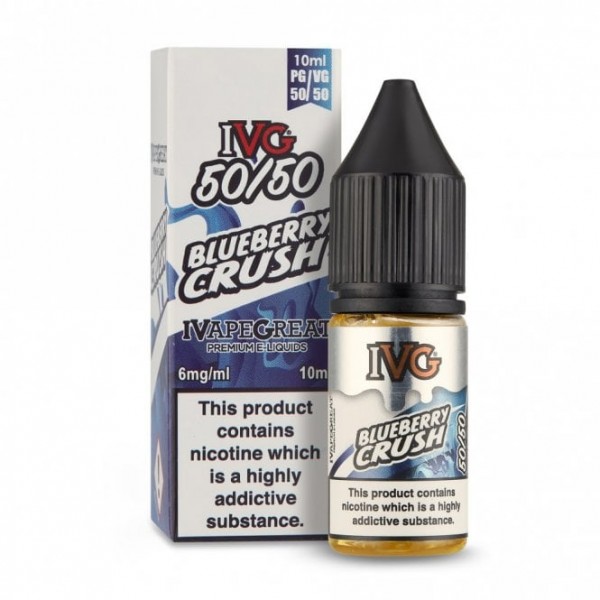 Blueberry Crush E Liquid - 50/50 Series (10ml)