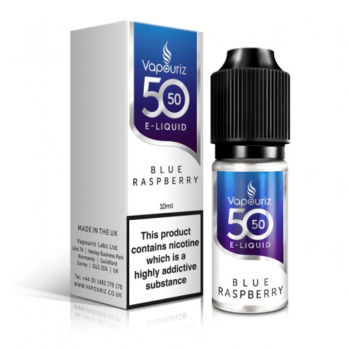 Blue Raspberry E Liquid - 50/50 Series (10ml)