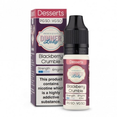 Blackberry Crumble E Liquid - 50/50 Series (1...