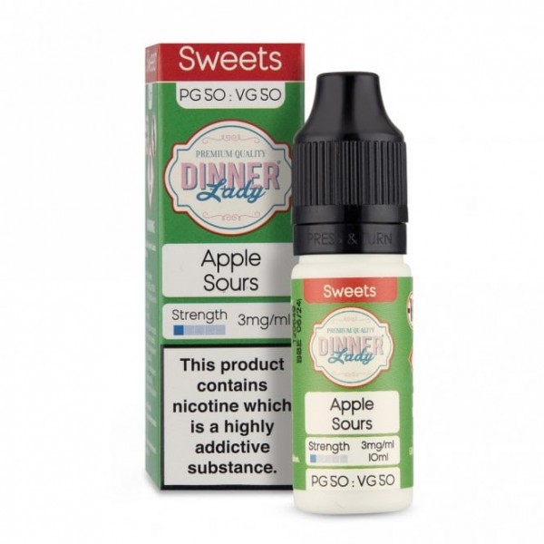 Apple Sours E Liquid - 50/50 Series (10ml)