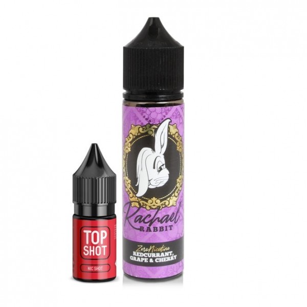 Redcurrant, Grape & Cherry E Liquid - Rachael Rabbit Series (50ml Shortfill)