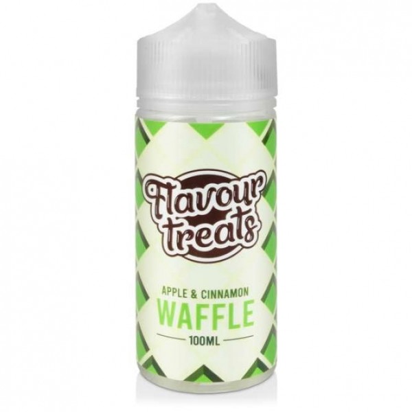 Apple and Cinnamon Waffle E Liquid - Flavour Treats Series (100ml Short Fill)