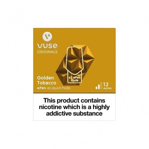 Golden Tobacco ePen 3 Prefilled Vape Pod (2 x...