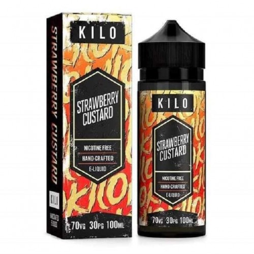 Strawberry Custard E Liquid (100ml Shortfill)