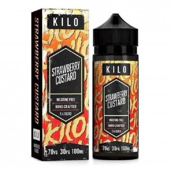 Strawberry Custard E Liquid (100ml Shortfill)