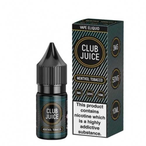 Menthol Tobacco E Liquid - 50/50 Series (10ml...