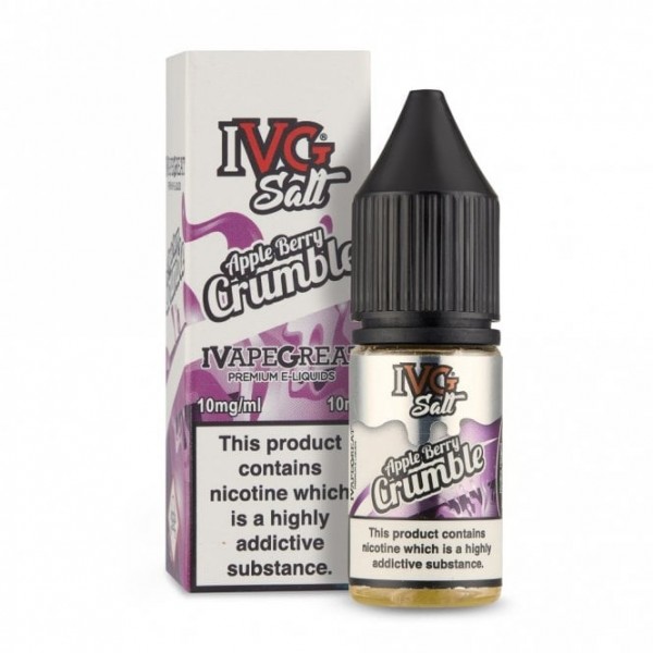 Apple Berry Crumble Nic Salts E Liquid (10ml)