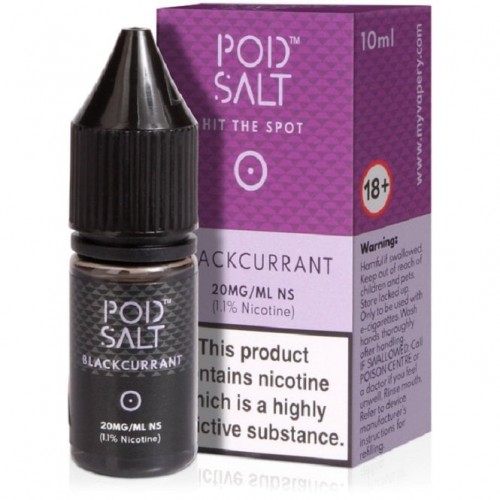 Blackcurrant Nicotine Salt E Liquid (10 ml)