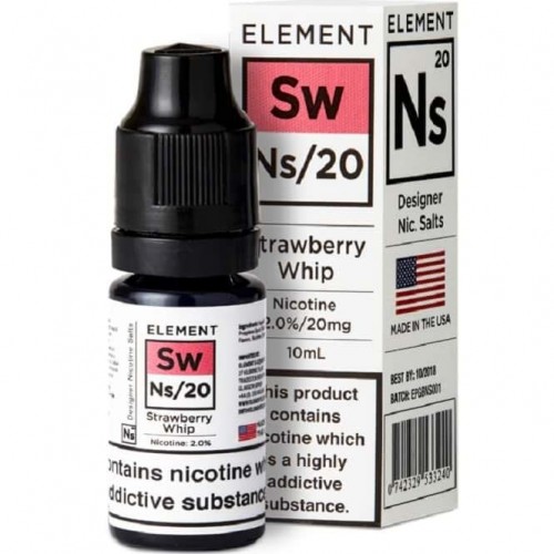 NS Strawberry Whip E Liquid (10ml)