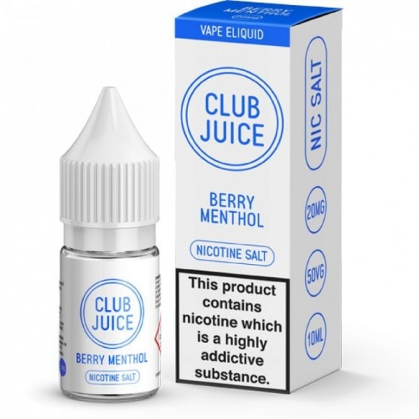 Berry Menthol Nic Salt E Liquid (10ml)