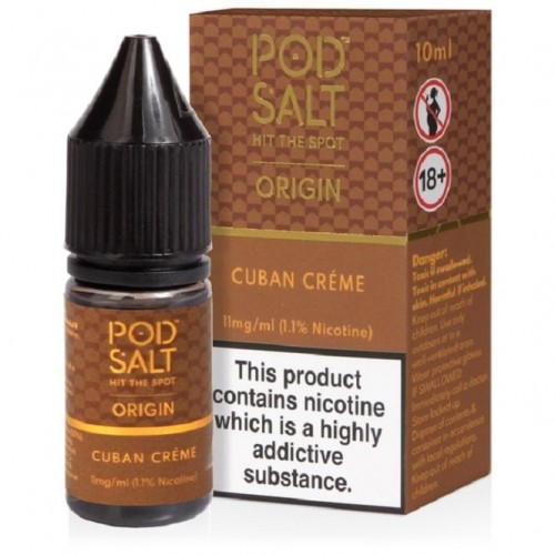 Cuban Creme Nicotine Salt E Liquid (10ml)