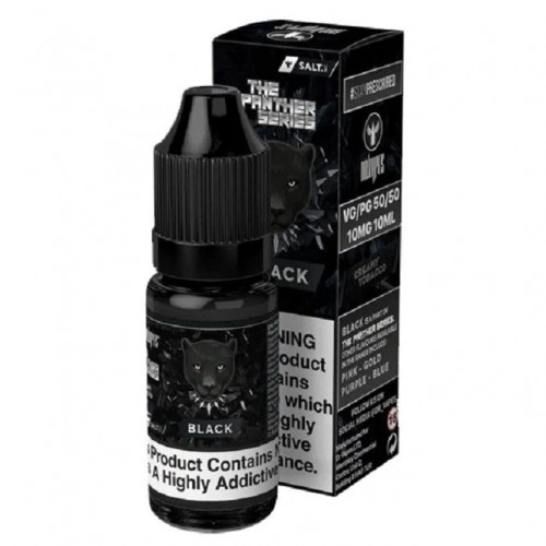 Black Nic Salt E Liquid - Panther Series (10m...