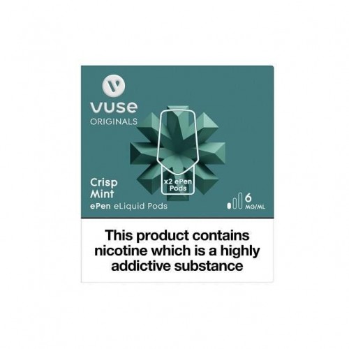 Crisp Mint ePen 3 Prefilled Vape Pod (2 x 2ml...