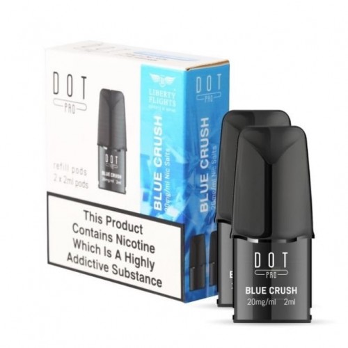 Blue Crush Nic Salts E Liquid Dot Pro Pods (2...