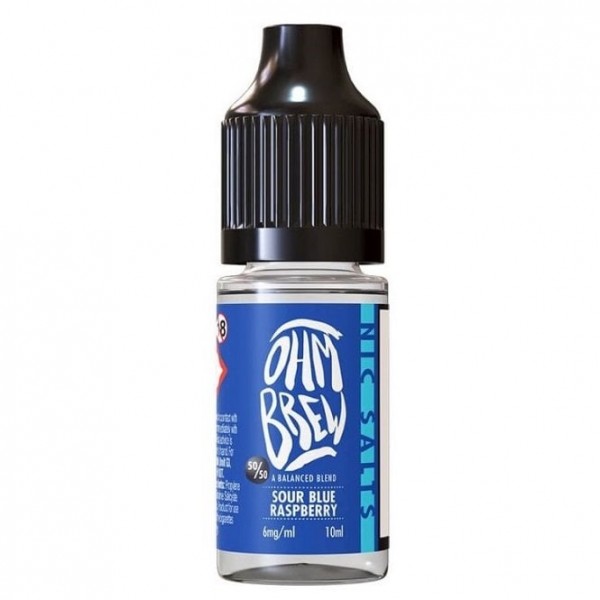 Sour Blue Raspberry Nic Salt E Liquid (10ml)