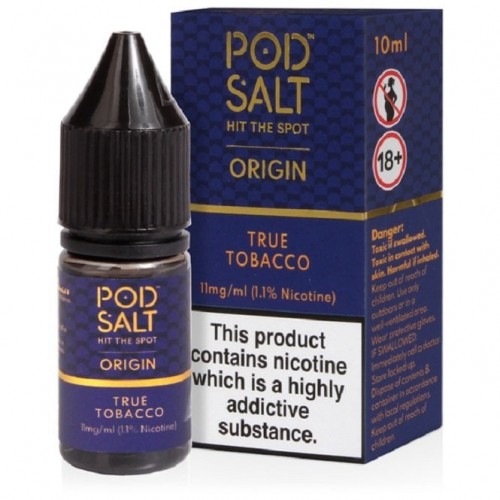 True Tobacco Nicotine Salt E Liquid (10ml)