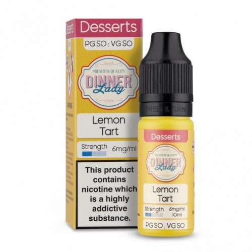 Lemon Tart E Liquid - 50/50 Series (10ml)