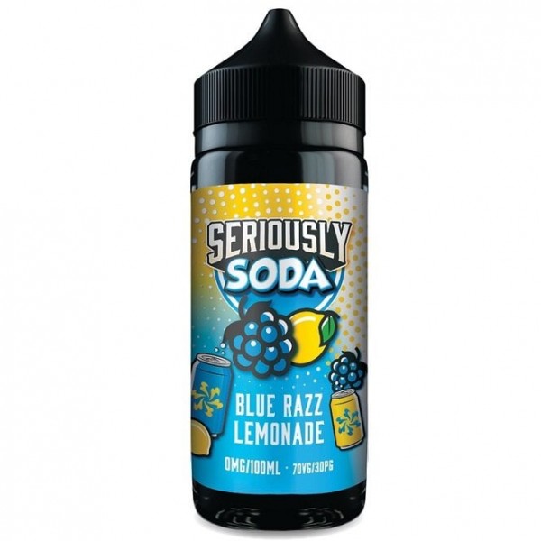 Blue Razz Lemonade E Liquid - Seriously Soda Series (100ml Short Fill)