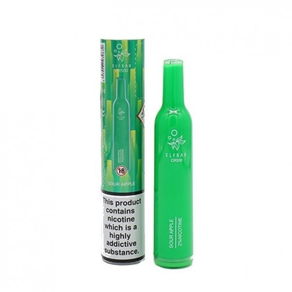 Sour Apple Disposable Vape Pen - CR500 Series (2ml)