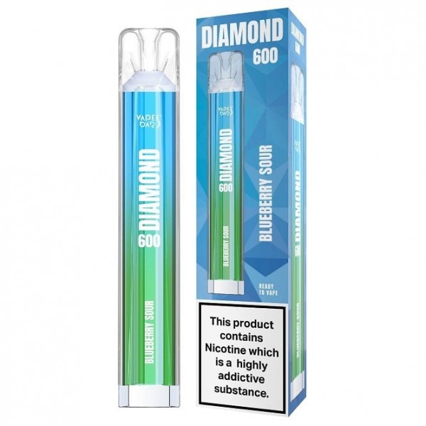 Blueberry Sour Disposable Vape Pen - Diamond 600 Series (2ml)