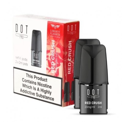 Red Crush Nic Salts E Liquid Dot Pro Pods (2 ...