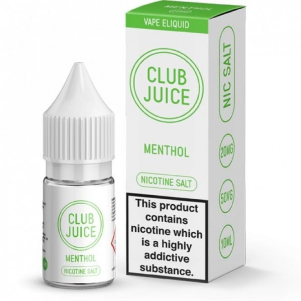 Menthol Nic Salt E Liquid (10ml)