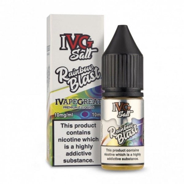 Rainbow Blast Nic Salts E Liquid (10ml)