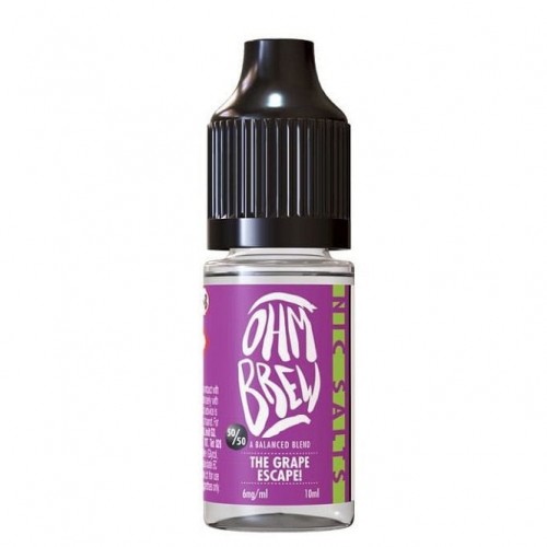 The Grape Escape Nic Salts E Liquid (10ml)