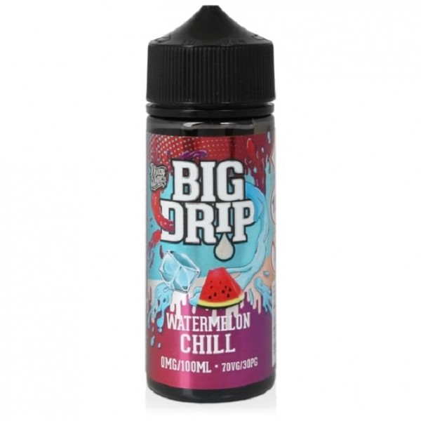 Watermelon Chill E Liquid - Big Drip Series (100ml Short Fill)