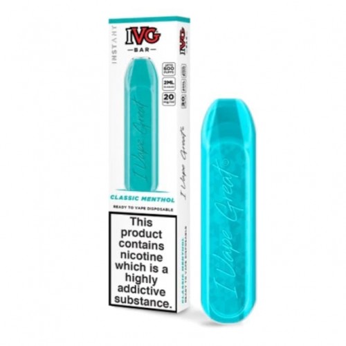 Classic Menthol Disposable Vape Pen (2ml)