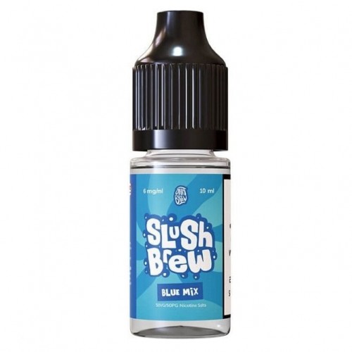 Blue Mix Nic Salt E Liquid - Slush Brew Serie...