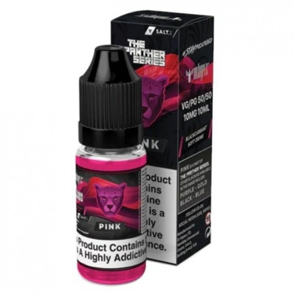 Pink Nic Salt E Liquid - Panther Series (10ml)