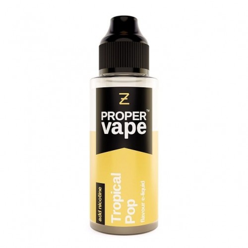 Tropical Pop E-Liquid - Proper Vape (100ml Sh...