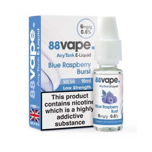 Blue Raspberry Burst E Liquid - Anytank Serie...