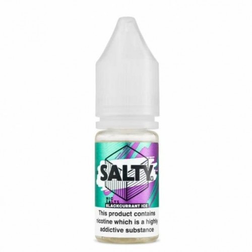 Blackcurrant Ice E Liquid - SALTYv Series (10...