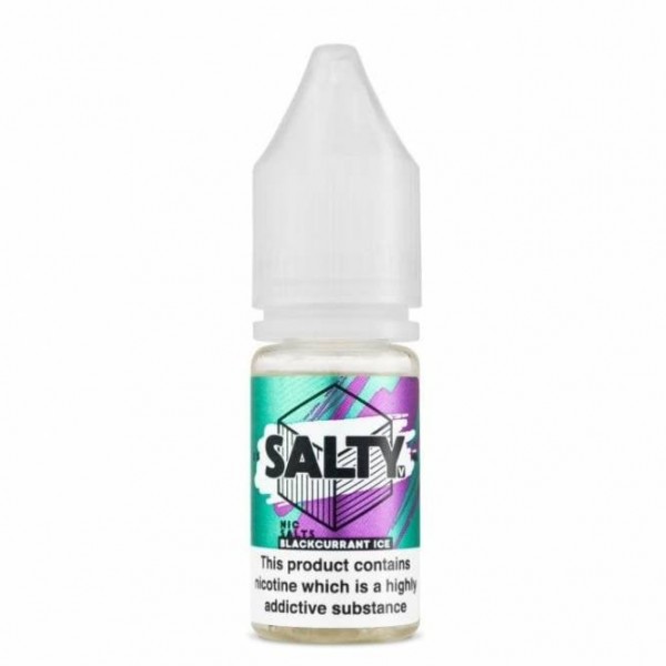 Blackcurrant Ice E Liquid - SALTYv Series (10ml)