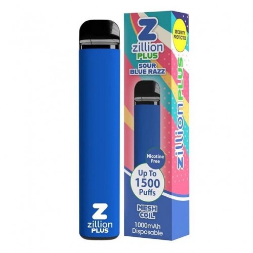 Sour Blue Razz Disposable Vape Pen - Plus Ser...