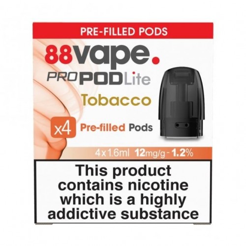 Tobacco ProPod Lite Pre-Filled Pods (4 Pack)