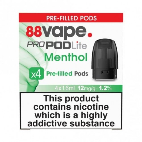 Menthol ProPod Lite Pre-Filled Pods (4 Pack)