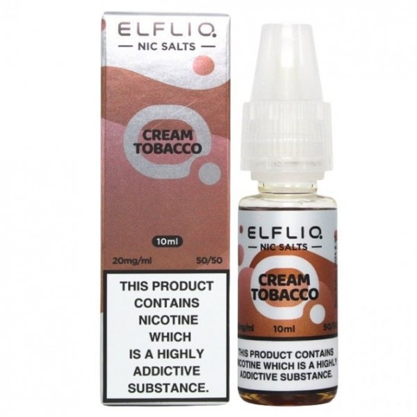 Cream Tobacco E Liquid - ELFLIQ Series (10ml)
