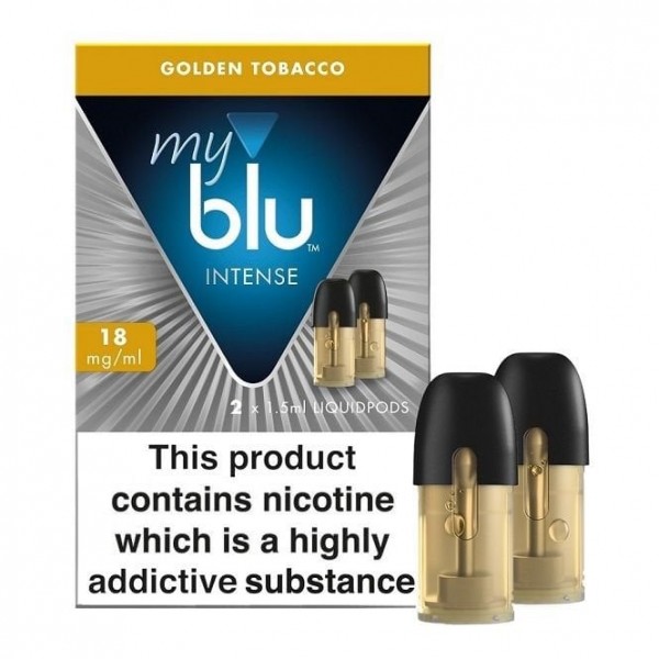 Golden Tobacco Salt Nicotine E Liquid Pods (2 x 1.5ml)