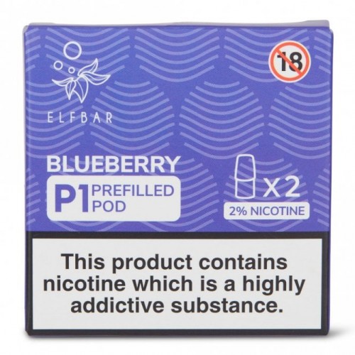 Blueberry Mate P1 Nic Salt E Liquid Pods (2 x...
