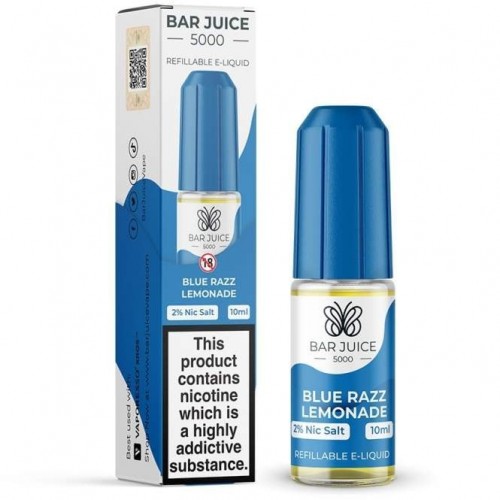 Blue Razz Lemonade Nic Salt E Liquid (10ml)