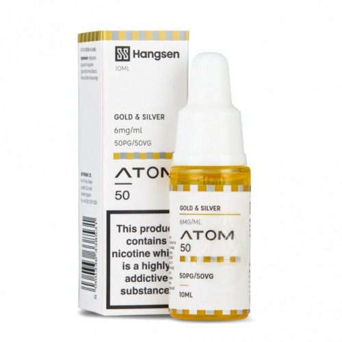 Gold & Silver E liquid - Atom 50 Series (...