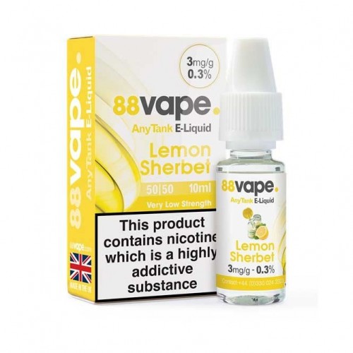 Lemon Sherbet E Liquid - Anytank Series (10ml...