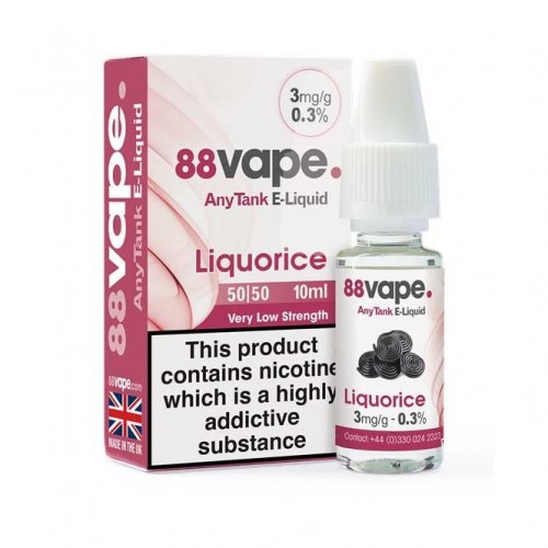 Liquorice E Liquid - AnyTank Series (10ml)